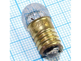 Лампа 6,3V 0,22A E10/13 ОП6.3-0.22