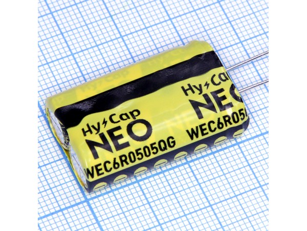 Ионистор 6V/5F WEC6R0505QG