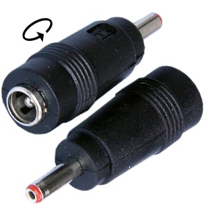 Переходник гн. 2,1/5,5 => шт. 1,35/3,5