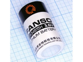 ER34615H батарея 3,6V Lithium D FANSO