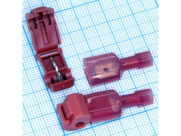 OB-T1 скотчлок Т-образ.комплект 0,25-1,0 мм красный