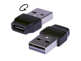 Переходник Type-C гнездо =USB 2.0 штекер