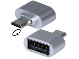 Переходник USB>micro USB OTG для USB девайсов