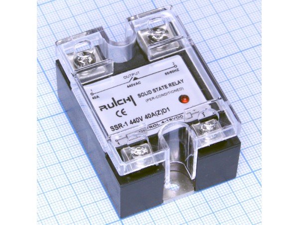 SSR-1 440V 40A (Z)D1 (4-16VDC) реле твердотельное