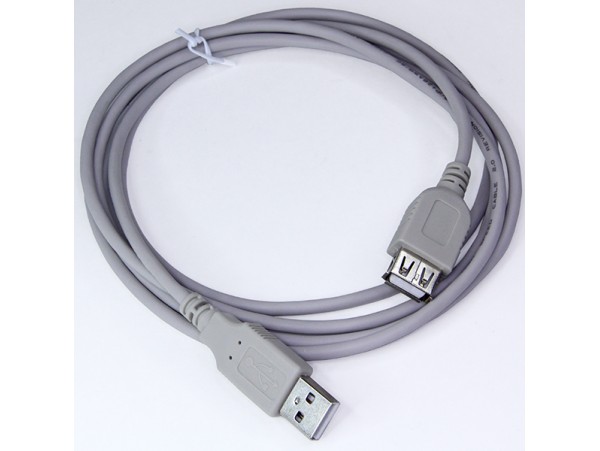 Шнур USB A = USB A шт<гн AM-AF 1,8м удлинитель