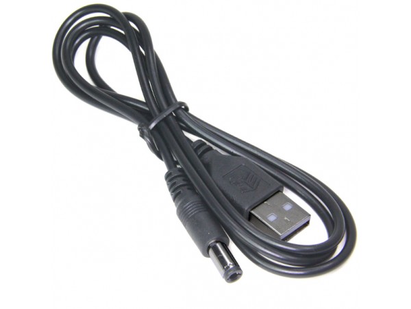 Шнур питания USB шт - DC шт 2,1/5,5 0,9м