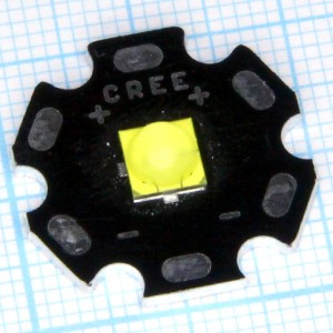 LED CREE 12V/20W White 6500K, 20mm