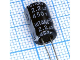 Конд.2,2/450V 0812 +105°C EHR Hitano