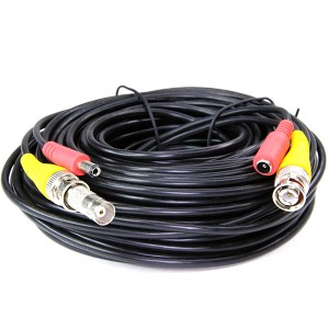 Шнур шт BNC+ гн DC 2,1/5,5, видеонаблюдения 20 м.