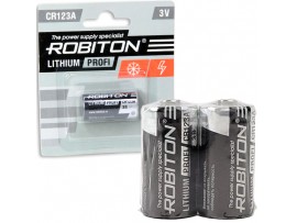 CR123A Батарея 3V Robiton (d=17;L=34)