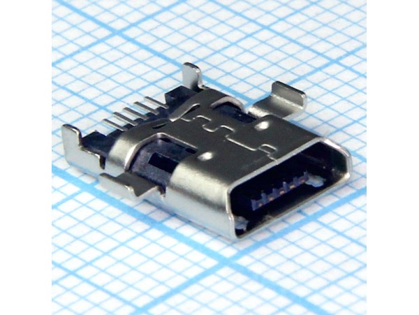Micro USB 5pin B-5L1 SAD Гн. на плату