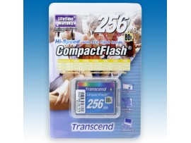 Transcend CF 256МБ (TS256MCF80) карта памяти