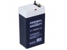 Аккумулятор 4V/1Ah GS1-4 34х22х65 General Security