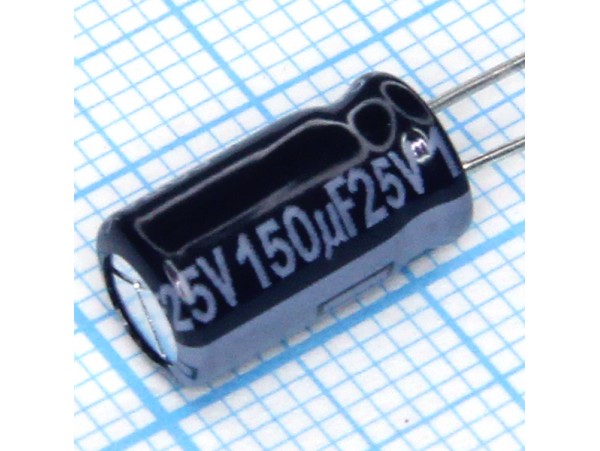 Конд.150/25V 0611 +105°С FR