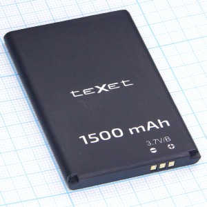 Акк. teXet TM-B227 3,7V/1500mAh