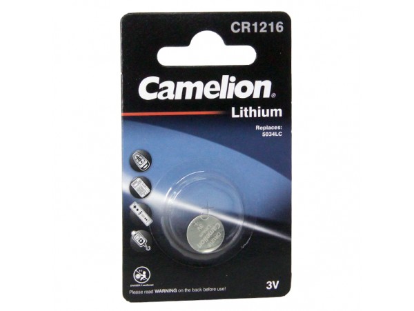 CR1216 Батарея 3V Camelion