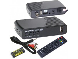 World Vision T644D2Fm ресивер эфирный DVB-T2+C+радио