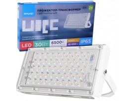 Прожектор 30W 6500K IP65 APEYRON  LED белый