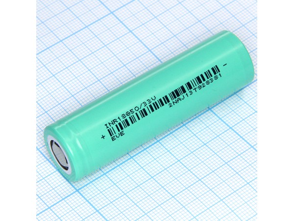 Аккумулятор 3,6V/3200mAh INR18650/33V EVE