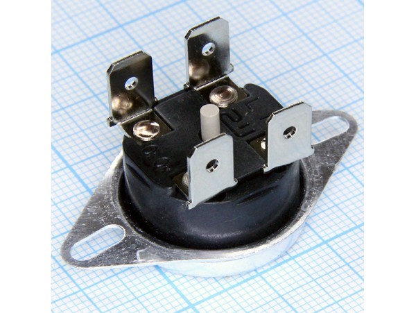 KSD-302T -120C 4pin 250V/20A Термостат с кнопкой