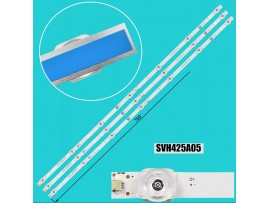 Планка подсветки SVH425A05 760мм 7 линз (компл. 3шт)