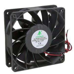 Вентилятор 24V/0,9A120х120х38 подшипник качения