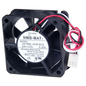 Вентилятор 24V/0,25A 60х60х25 NMB 2410ML-05W-B79 3pin
