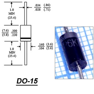 P6KE250A диод ограничительный