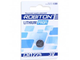 CR1225 Батарея 3V  Robiton
