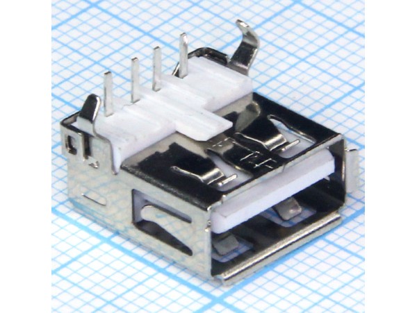 USBA-1J Rev розетка на плату тип А