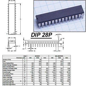 PIC18F27K40-I/SP