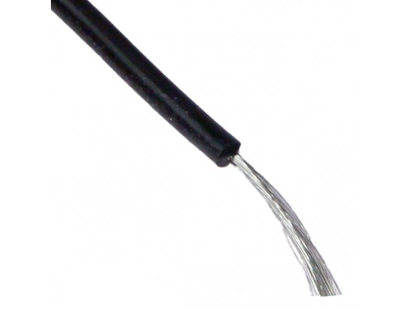 Провод 2AWG черный, высокотемпературный силикон