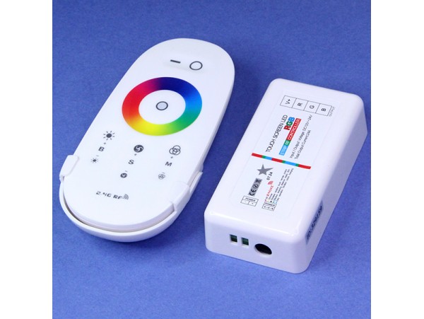 Контроллер RGB с ПДУ RF 12-24VDC/18A