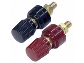 LF1-M6 клемма на блок красная/черная комплект