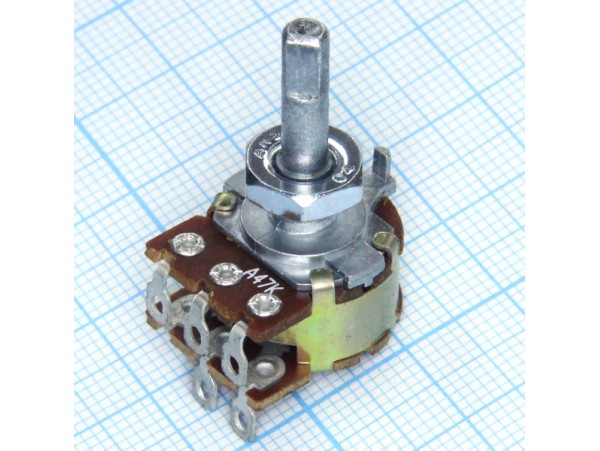 Резистор СП3-400 д М 47 кОм А вал 3/20