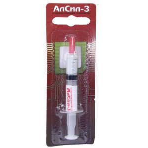 АлСил-3 паста теплопроводная, 3г шприц