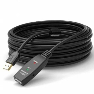 Шнур USB A = USB A шт<гн, 20м, усиленный, активный