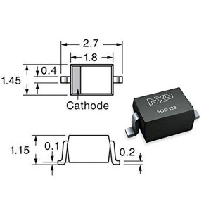 BZT52C27S (Стабил.27V/0.2W)