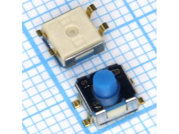 Такт.перекл. 4,5х4,5х4,2 SMD 7914G-1-000E