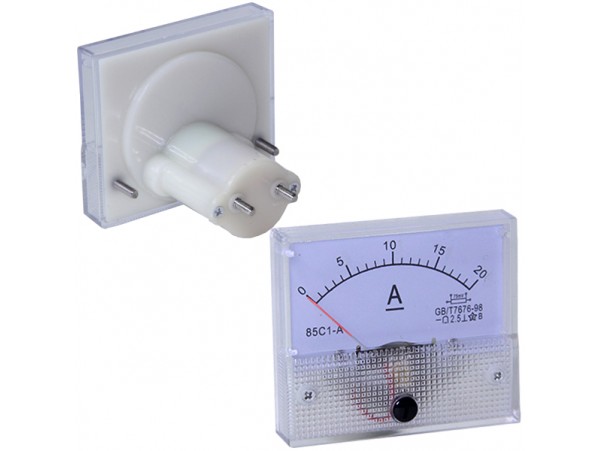 Амперметр 20A 85C1 64Х56 DC