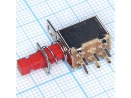 PW25 кнопка на плату с фиксацией (PS22F05L)