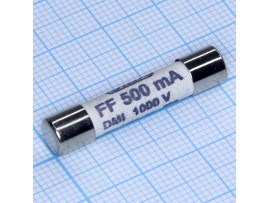Пред.0,5А/1000V (d=6.3;L=32) FF 7017240.0.5 SIBA