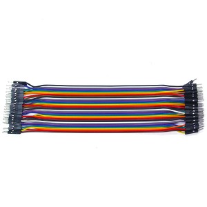 BLS-M-M 2,54 штекер-штекер 40к, 20см шлейф