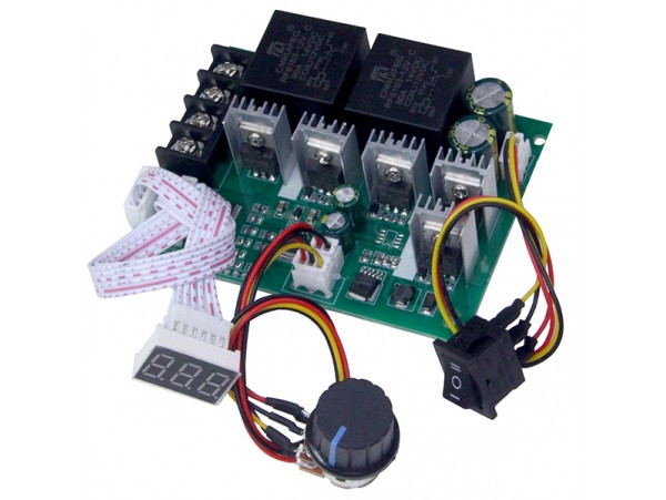 Регулятор оборотов двиг. ШИМ 10-55V/40A BH-01-E