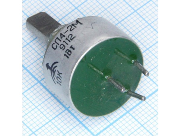 Резистор 10 кОм под гайку СП4-2Ма-1Вт ВС2-20