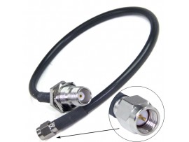 Переходник гн. TNC = шт. SMA, 0,3м