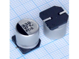 Конд.330/35V 1010 SMD