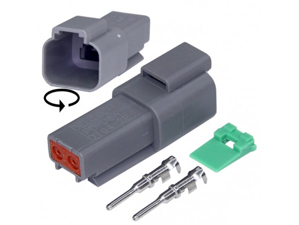 DJ3021Y-1.6-11 вилка на кабель 2к герметичная