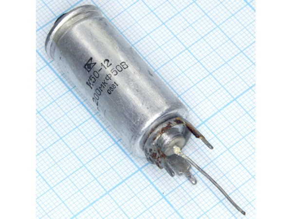 Конд.200/50V К50-12