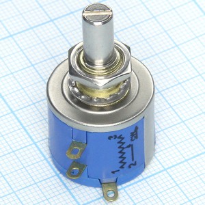 Резистор 20 кОм под гайку 3540S-2-203L многооборотный